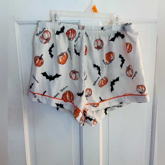 Kids Halloween Pajama Set - White and Orange - Picture 8 of 9